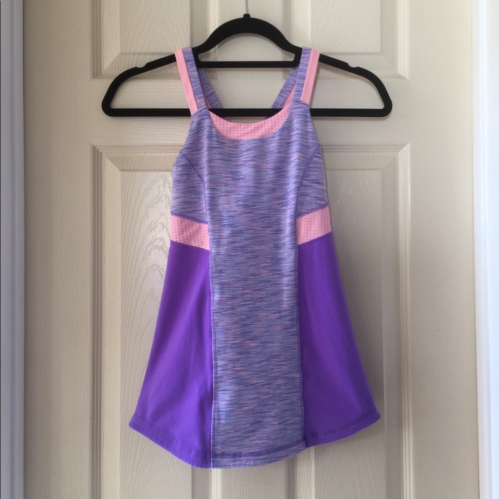 Ivivva by lululemon girls rally point tank
